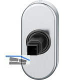 FSB Fenstergriff Adapter-Rosette oval, Edelstahl matt