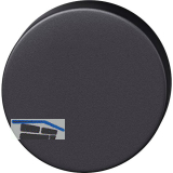 FSB FH-Blindrosette rund 17 1735 03400 f�r Standfl�gel, Aluminium schwarz matt