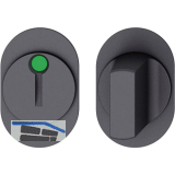 FSB Kleberosette 15 1721 WC, T�rst�rke 39-48 mm, Aluminium schwarz matt