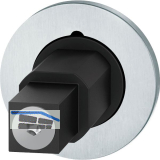 FSB Steckgriffrosette 15 1720 Mini, T�rst�rke 39-48 mm, Edelstahl matt