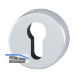 HOPPE Zylinderrosette PZ, � 53, H�he 9, silber eloxiert