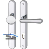 GRUNDMANN Sicherheitswechselgarnitur ELEGANT, PZ92,Messing verchromt