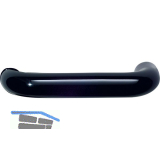 FH-Dr�ckerlochteil 111.23 R - Polyamid, 9 mm, tiefschwarz, rechts