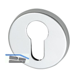 SCH-LINE Zylinderrosette PZ, U-/L-Form, � 50 mm, H�he 7 mm, silber eloxiert