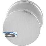 SCH-LINE T�rknopf SCH-LINE Flachform - auf Rosette, � 44 mm fest, silber elox.