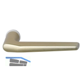 Dr�ckerlochteil EUROPA - neusilber eloxiert