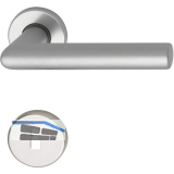 Dr�ckergarnitur SCH L - Form - auf Rosette BB, 38 - 43, silber eloxiert