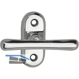 GRUNDMANN Triebolive WG ELEGANT 526 - VK 7 x 35 mm, Ros. 30 x 69 mm, Alu poliert