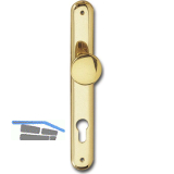 Knopflangschild ELEGANT - PZ 88, Messing poliert