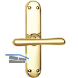 GRUNDMANN Fenstergriff ELEGANT 520 - gerade, 7x35, Messing poliert