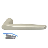 Dr�ckerlochteil WG 2000 - neusilber eloxiert, universal