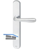 MARCHESI Dr�ckergarnitur SONIA - auf Schild BB 90, 32-45, Messing verchromt matt