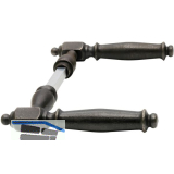 SCH�RHOFER Dr�ckerpaar NOTTINGHAM, Ansatz 15 mm, Eisen verzinkt geschw�rzt