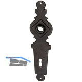 SCH�RHOFER Langschild NOTTINGHAM/Steyrtal - BB 90, Eisen verzinkt geschw�rzt