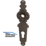 SCH�RHOFER Langschild NOTTINGHAM/Steyrtal - PZ 88, Eisen verzinkt geschw�rzt