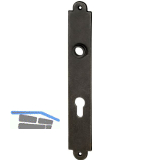 Haust�r - Langschild G�TTWEIG, PZ88, Eisen verzinkt geschw�rzt