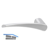 Dr�ckerlochteil FAVORIT - WG 1000, Alu poliert, links