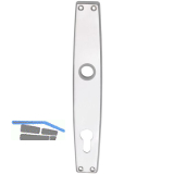 Langschild WG 1000 FAVORIT, PZ 88, Alu poliert