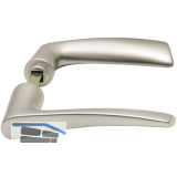 Dr�ckerpaar WG 1000 FAVORIT, neusilber eloxiert