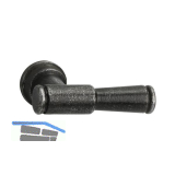 SCH�RGHOFER WC-Sperrgarnitur schwarz verzinkt