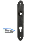 SCH�RGHOFER Langschild NEUMARKT - PZ 88, Eisen verzinkt alt geb�rstet