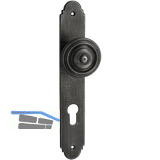 SCH�RGHOFER Knopflangschild NEUMARKT - PZ 88, Eisen verzinkt alt geb�rstet