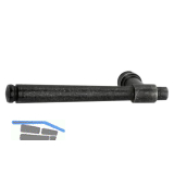 SCH�RGHOFER Dr�ckerlochteil KLAM - Eisen verzinkt alt geb�rstet, links