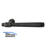 SCH�RGHOFER Dr�ckerlochteil KLAM -, Eisen verzinkt alt geb�rstet, rechts