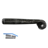 SCH�RGHOFER Dr�ckerlochteil AIST - Eisen verzinkt alt geb�rstet, links