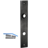 SCH�RGHOFER Langschild AIST - WC 90, Eisen verzinkt alt geb�rstet