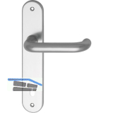 Dr�ckergarnitur WG 1700L - auf Schild PZ 88, 38 - 43, silber eloxiert