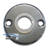 Dr�ckerrosette WG mit Dr�ckerf�hrung 16 mm, Aluminium poliert