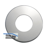 Dr�ckerrosette WG � 50 mm, mit Anschraubtr�ger "T", silber eloxiert