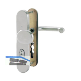 SH-Wechselgarnitur PARIS-auf Schild PZ88, 57 - 67, SST 8, mit Kzs., Edelstahl