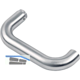 HOPPE Dr�ckerlochteil PARIS, Edelstahl matt