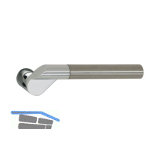 SOLIDO Dr�ckerpaar Sevilla - ohne Rosetten, chrom/mattnickel