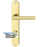 MARCHESI Dr�ckergarnitur PRAG - auf Schild WC 90, rechts, messingf�rbig PVD