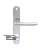 MARCHESI Dr�ckergarnitur PRAG - auf Schild BB 90, vernickelt matt