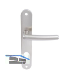 MARCHESI Dr�ckergarnitur PRAG - auf Schild PZ 88, vernickelt matt