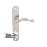 MARCHESI Dr�ckergarnitur GENF - auf Schild BB 90, vernickelt matt