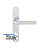 MARCHESI Dr�ckergarnitur MONACO - auf Schild BB 90, verchromt/vernickelt matt