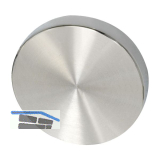 MARCHESI Rosette - Blindrosette BL, Edelstahl matt