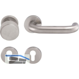 SOLIDO FH-Wechselgarnitur TALIN - auf Rosette PZ,35-45,VK 9 mm,FH,Edelstahl matt