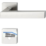 SOLIDO Dr�ckergarnitur MALM� - auf Rosette BB, 38 - 45, Edelstahl matt