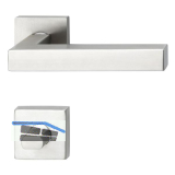 SOLIDO Dr�ckergarnitur MALM� - auf Rosette WC, 38 - 45, Edelstahl matt FH