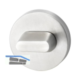 MARCHESI Rosette - WC Rosette Anzeige rot/wei�, Edelstahl matt