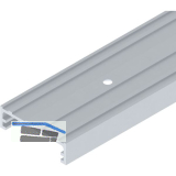 SOLIDO 100/HELM Befestigungsschiene WT Wandtasche auf Ma� silber eloxiert