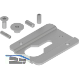 SOLIDO 100/HELM Montageset WT Wandtasche Befestigungsschiene