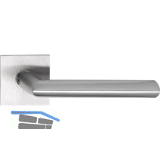 SOLIDO Dr�ckergarnitur GLASGOW - ohne Schl�sselrosette, eckig, Edelstahl