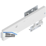 SOLIDO 100 Einzugsd�mpfung SmartTip mit T�raussteller f�r Holzt�ren bis 40 kg